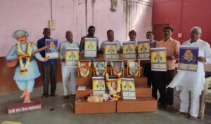 संत सेना महाराज || publication of original image of rashtrasant sena maharaj in aurangabad sena maharaj was a great saint. 8 sant sena maharaj original image